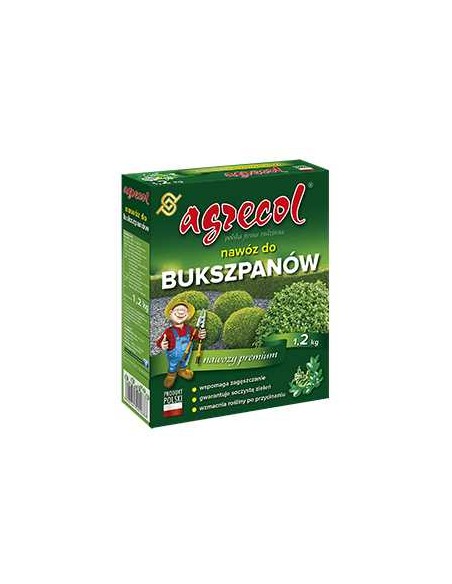AGRECOL Nawóz DO BUKSZPANÓW, 1.2 kg