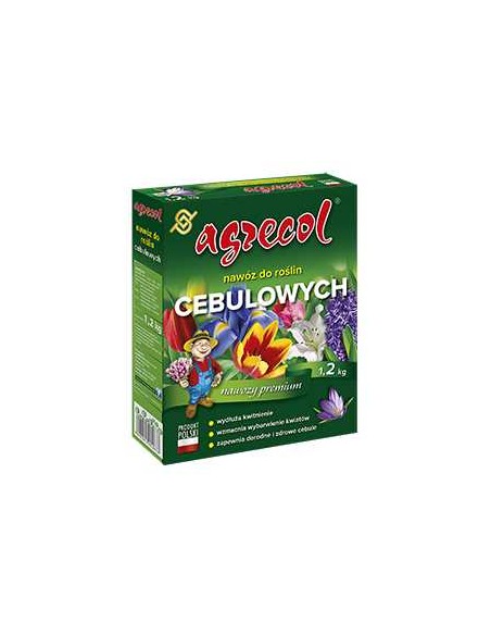 AGRECOL Nawóz DO ROŚLIN CEBULOWYCH, 1,2 kg