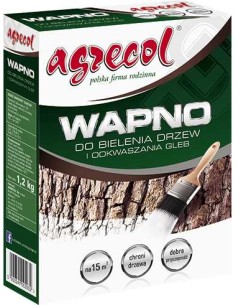 AGRECOL Wapno DO BIELENIA DRZEW I ODKWASZANIA GLEB, 1.2 kg