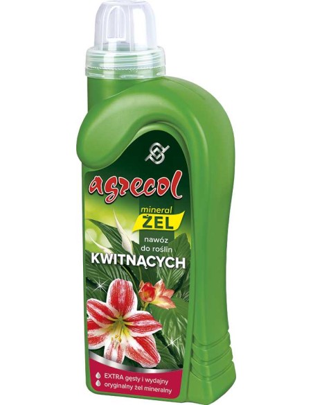 AGRECOL MINERALNY Nawóz w żelu DO ROŚLIN KWITNĄCYCH, 500 ml