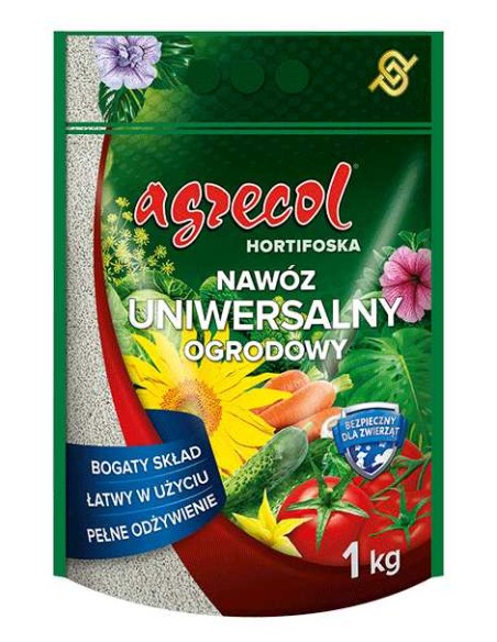 AGRECOL HORTIFOSKA Nawóz granulowany UNIWERSALNY OGRODOWY, 1 kg