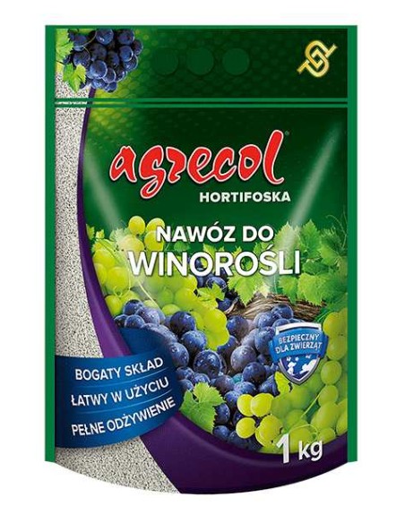 AGRECOL HORTIFOSKA Nawóz granulowany DO WINOROŚLI, 1 kg