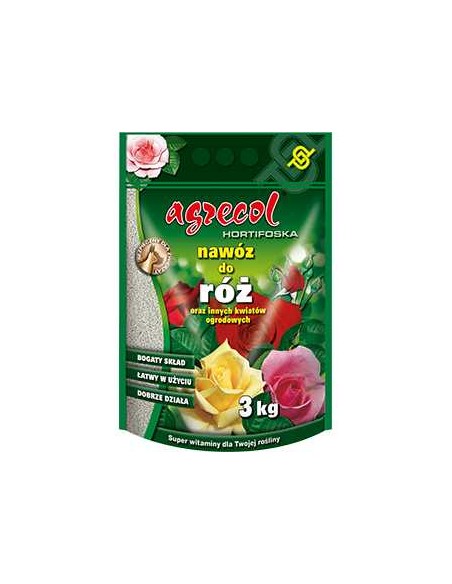 AGRECOL HORTIFOSKA Nawóz granulowany DO RÓŻ, 3 kg
