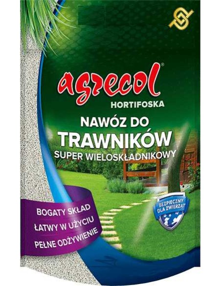 AGRECOL HORTIFOSKA Nawóz granulowany DO TRAWNIKÓW, 10 kg
