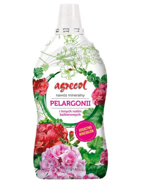 AGRECOL Nawóz mineralny DO PELARGONII I INNYCH ROŚLIN BALKONOWYCH, 1 l