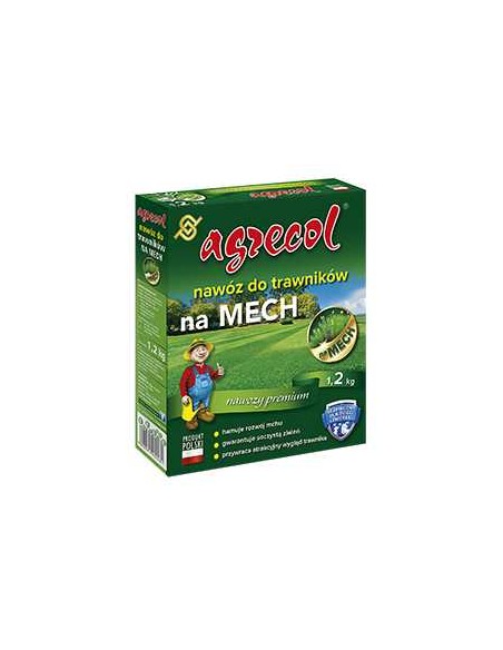 AGRECOL Nawóz DO TRAWNIKÓW NA MECH, 1.2 kg