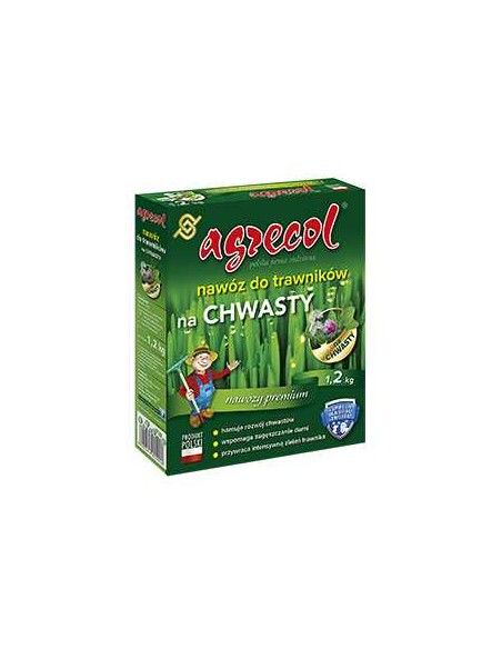 AGRECOL Nawóz DO TRAWNIKÓW ZACHWASZCZONYCH, 1.2 kg