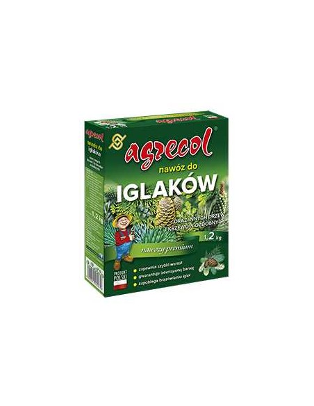 AGRECOL Nawóz DO IGLAKÓW ORAZ INNYCH DRZEW I KRZEWÓW OZDOBNYCH, 1.2 kg