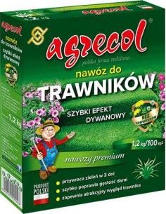 AGRECOL Nawóz DO TRAWNIKÓW SZYBKI EFEKT DYWANOWY, 1.2 kg