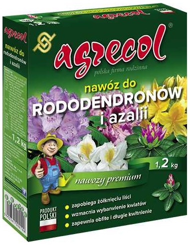 AGRECOL Nawóz granulowany DO RODODENDRONÓW I AZALII, 1.2 kg