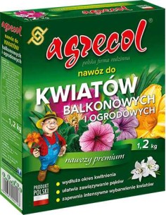 AGRECOL Nawóz DO KWIATÓW BALKONOWYCH I OGRODOWYCH, 1.2 kg
