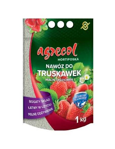 AGRECOL HORTIFOSKA Nawóz granulowany DO TRUSKAWEK, 1 kg