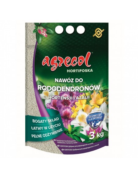 AGRECOL HORTIFOSKA Nawóz granulowany DO RODODENDRONÓW, 3 kg