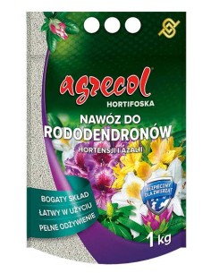 AGRECOL HORTIFOSKA Nawóz granulowany DO RODODENDRONÓW, 1 kg