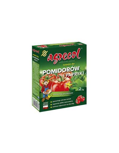 AGRECOL Nawóz DO POMIDORÓW I PAPRYKI, 1.2 kg