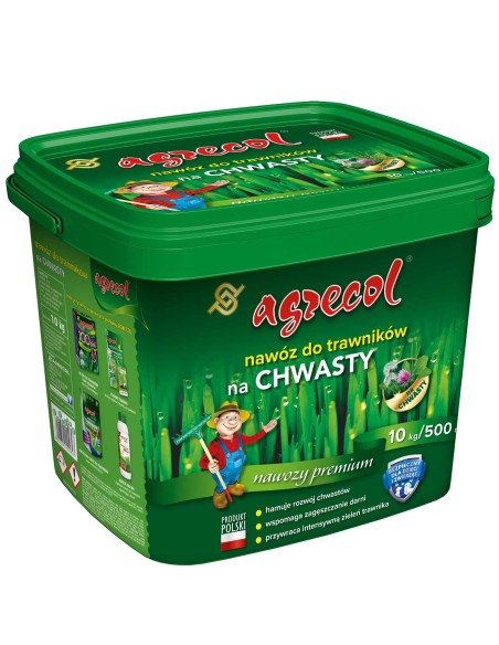 AGRECOL Nawóz DO TRAWNIKÓW NA CHWASTY, 10 kg