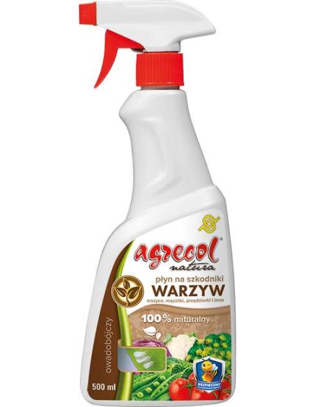 AGRECOL NATURA Płyn na szkodniki warzyw, 500 ml