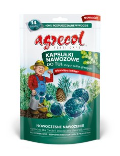 AGRECOL Nawóz w kapsułkach DO TUI I INNYCH ROŚLIN IGLASTYCH, 14 szt