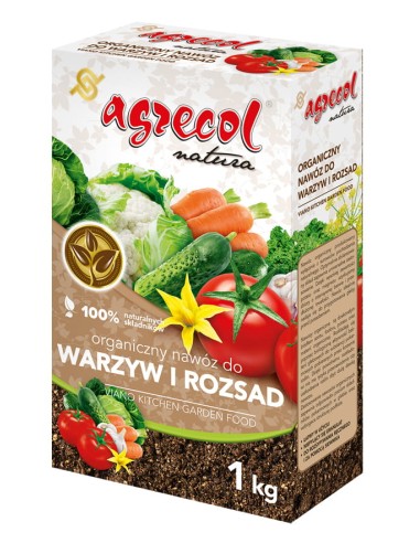 AGRECOL NATURA Nawóz organiczny DO WARZYW I ROZSAD, 1 kg