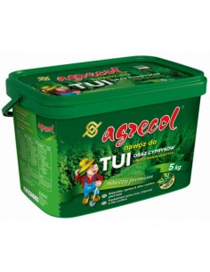 AGRECOL Nawóz DO TUI ORAZ CYPRYSÓW I INNYCH ROŚLIN IGLASTYCH, 5 kg