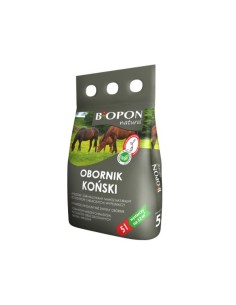 BIOPON NATURAL Obornik granulowany KOŃSKI, 10 l