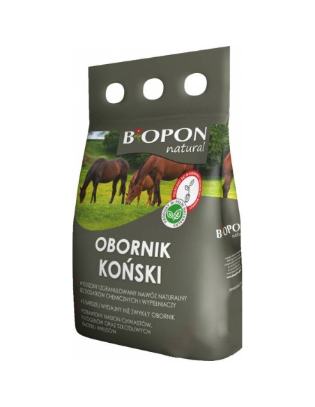 BIOPON NATURAL Obornik granulowany KOŃSKI, 10 l