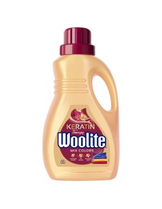 WOOLITE Płyn do prania tkanin KOLOR z keratyna, 900 ml