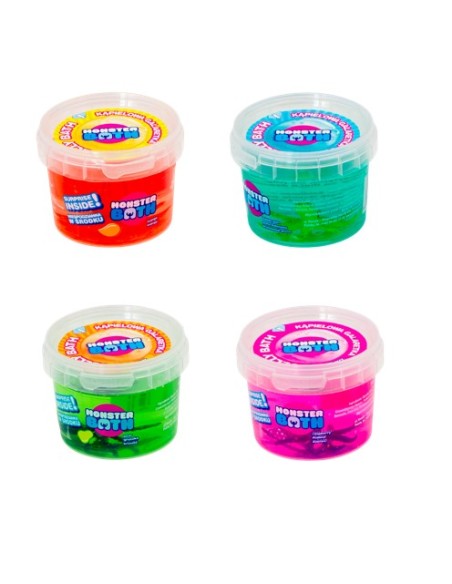 MARBA KIDS MONSTER BATH Galaretka do kąpieli Z ZABAWKĄ, 100 g