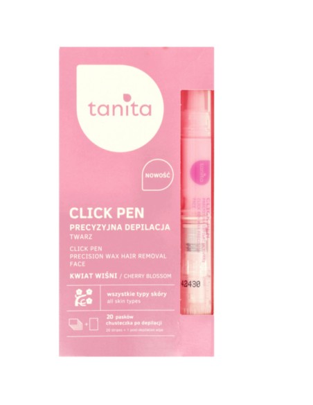TANITA CLIK PEN Aplikator depilacji twarzy KWIAT WIŚNI,  3,6 g