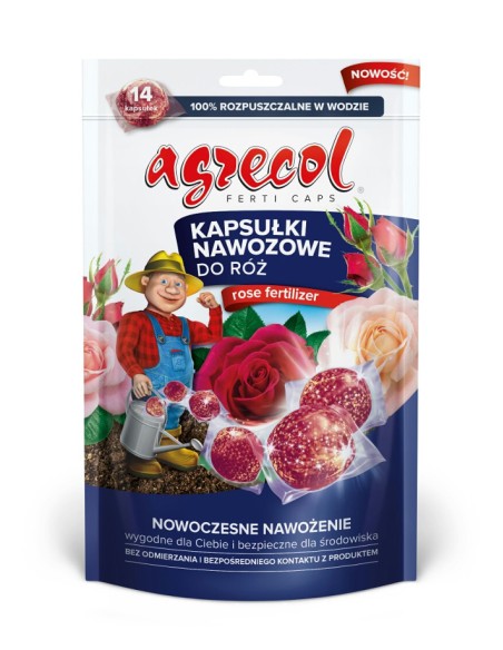 AGRECOL Nawóz w kapsułkach DO RÓŻ, 14 szt