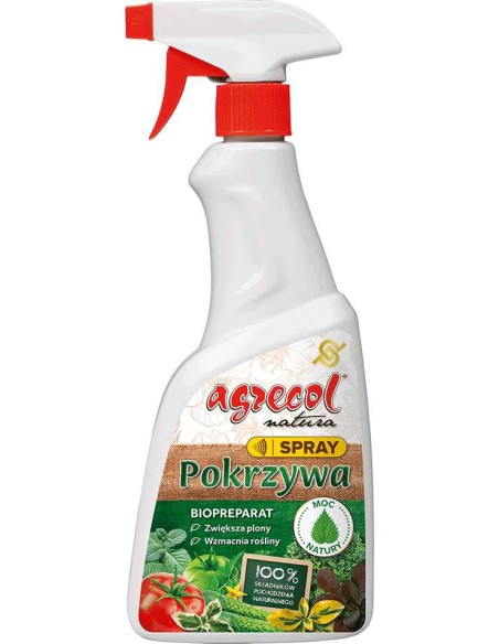 AGRECOL NATURA Stymulator wzrostu w sprayu POKRZYWA, 500 ml
