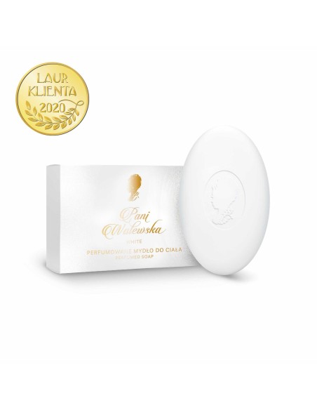 PANI WALEWSKA WHITE Mydło w kostce WHITE, 100 g