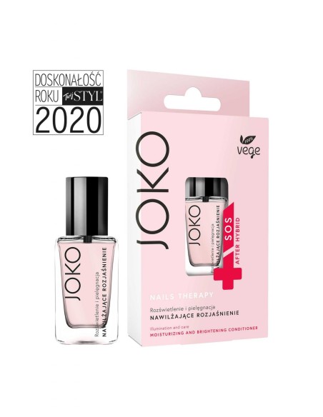 JOKO Odżywka do paznokci NAWILŻAJĄCO - ROZJAŚNIAJĄCA, 11 ml