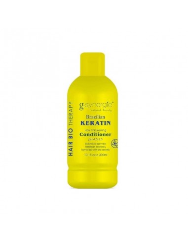 G-SYNERGIE BRAZILIAN Keratin Odżywka zwiększająca objętość, 300ml po prostowaniu włosów