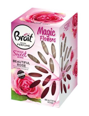 BRAIT MAGIC FLOWERS Dyfuzor zapachowy w formie kwiata BEAUTIFUL ROSE, 75 ml 