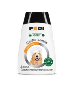 FEDI Szampon dla psów konopny SIERŚĆ JASNA, 300 ml