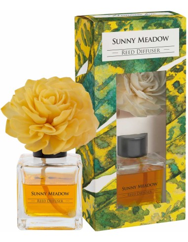 BISPOL Dyfuzor zapachowy w formie kwiata DZ80K-274 SŁONECZNA ŁĄKA, 80 ml