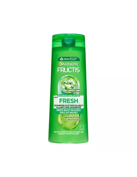 GARNIER FRUCTIS FRESH Szampon do włosów WZMACNIAJĄCY, 400 ml