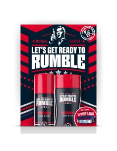 RUMBLE MEN Dezodorant do ciała w sprayu 150 ml + żel pod prysznic 250 ml ORIGINAL, zestaw