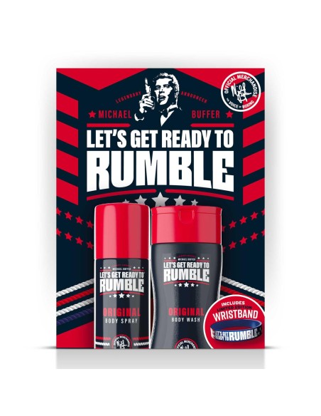 RUMBLE MEN Dezodorant do ciała w sprayu 150 ml + żel pod prysznic 250 ml ORIGINAL, zestaw
