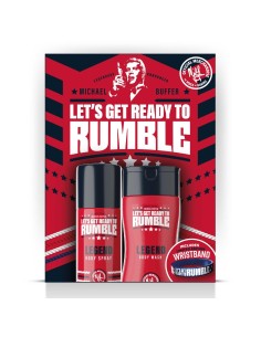 RUMBLE MEN Dezodorant do ciała w sprayu 150 ml + żel pod prysznic 250 ml LEGEND, zestaw