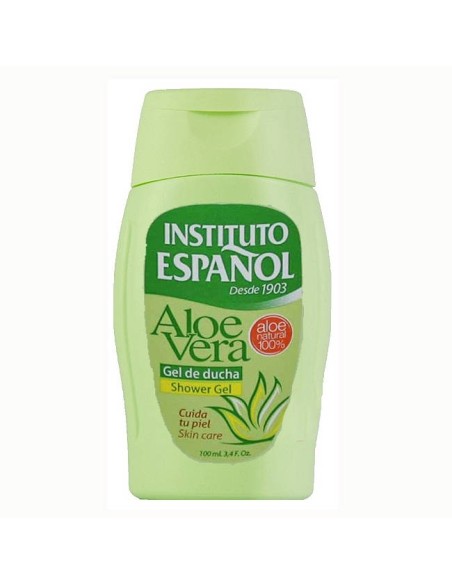 INSTITUTO ESPANOL ALOE VERA Kremowy żel pod prysznic na bazie aloesu, 100 ml
