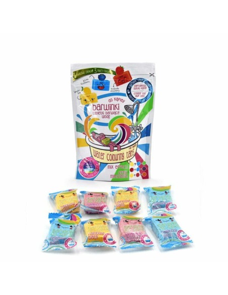 MARBA KIDS Kapsułki do kąpieli BARWIĄCE WODĘ, 9 szt