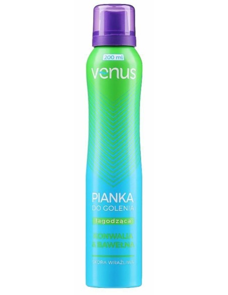 VENUS Pianka do golenia KONWALIA I BAWEŁNA, 200 ml