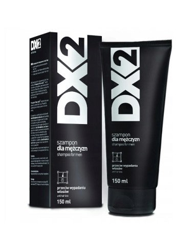 DX2 Szampon do włosów dla mężczyzn PRZECIW WYPADANIU WŁOSÓW, 150 ml