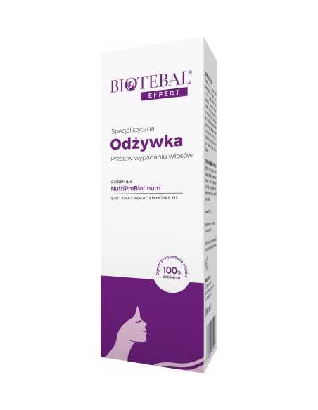 BIOTEBAL EFFECT Odżywka do włosów PRZECIW WYPADANIU WŁOSÓW, 200 ml