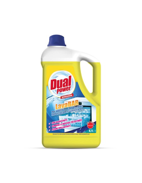 DUAL POWER HORECA Płyn do zmywarek profesjonalnych DO MYCIA SZKŁA, 4,7 l
