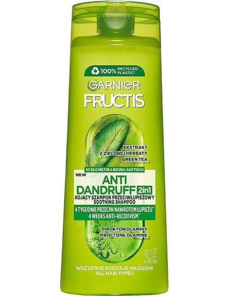 GARNIER FRUCTIS Szampon do włosów PRZECIWŁUPIEŻOWY, 400 ml