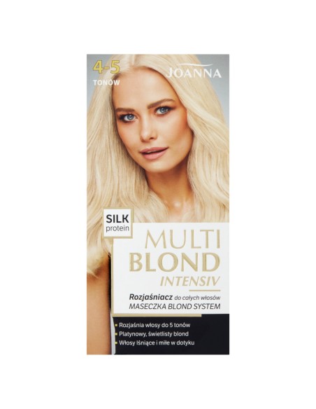 JOANNA MULTI BLOND INTENSIV Rozjaśniacz do całych włosów 4-5 tonów