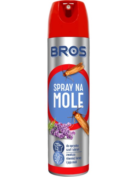 BROS Spray na mole LAWENDOWY, 150 ml